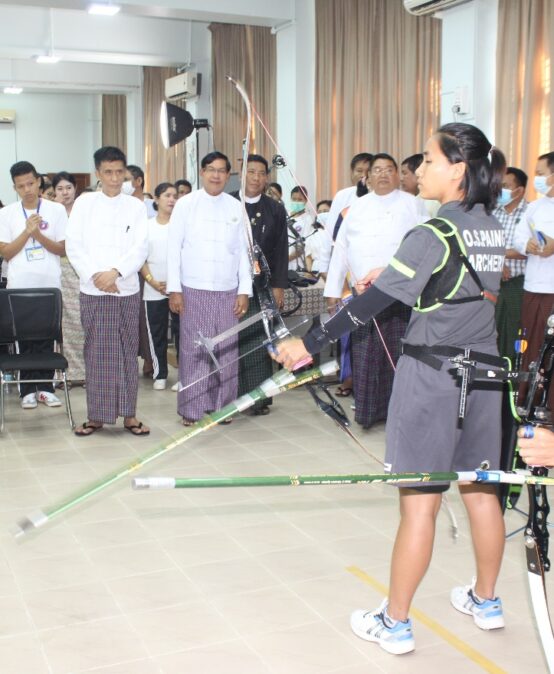 အခြေခံမြှားပစ်သင်တန်း ဖွင့်ပွဲနှင့်ပြိုင်ပွဲ