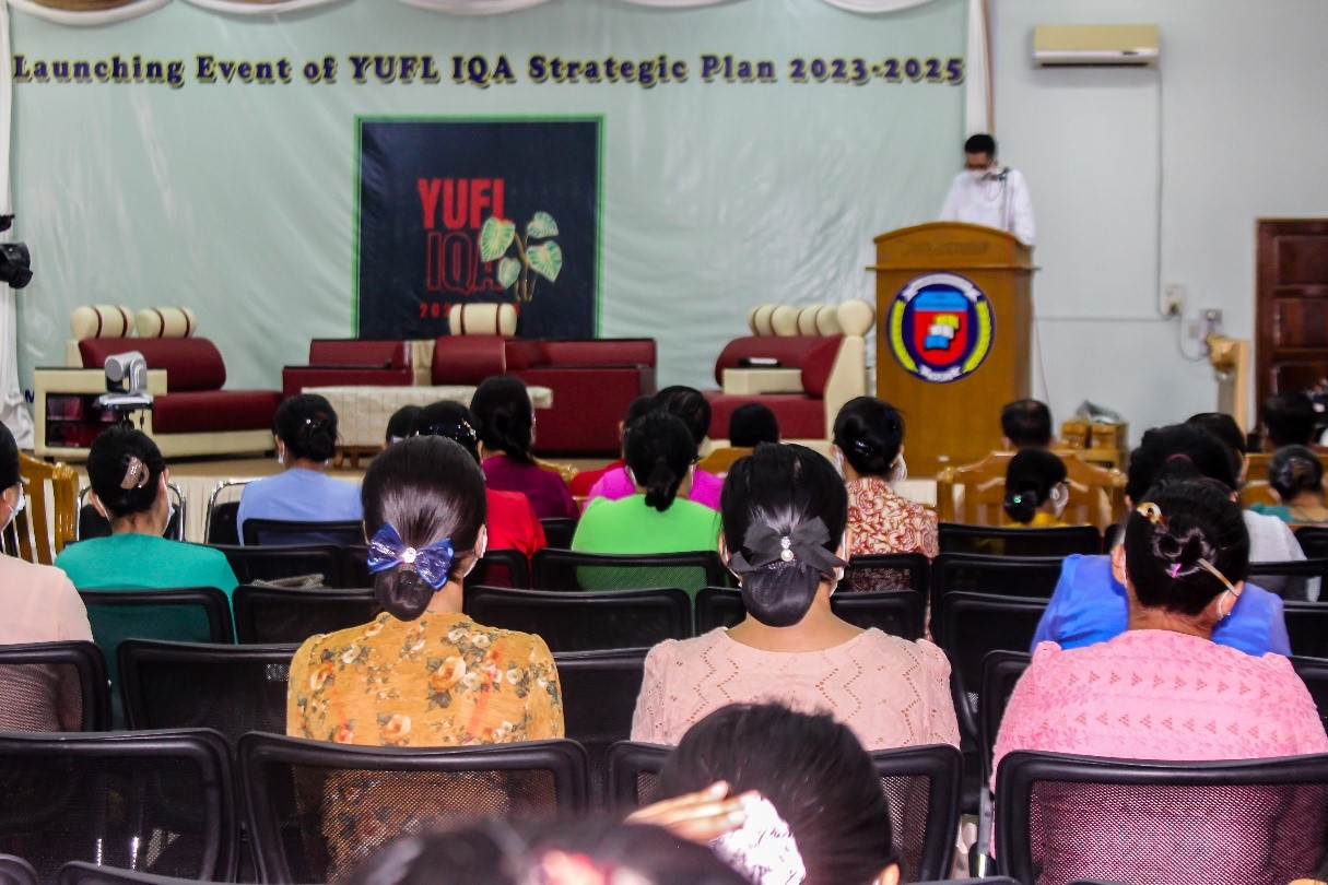 Launching Event of YUFL IQA Strategic Plan 2023-2025